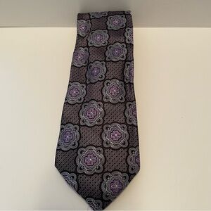 Hart Schaffner Marx Tie‎ Mandala Purple